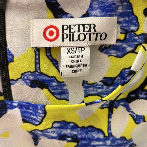 Target PETER PILOTTO for Floral Stripe VIBRANT Print Shift Dress - Picture 7 of 12
